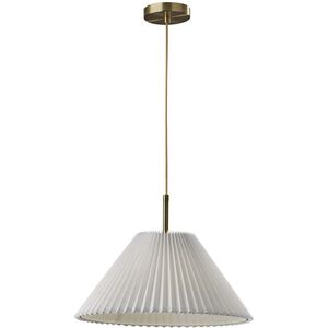 Scarlet 17 inch Antique Brass Pendant Ceiling Light