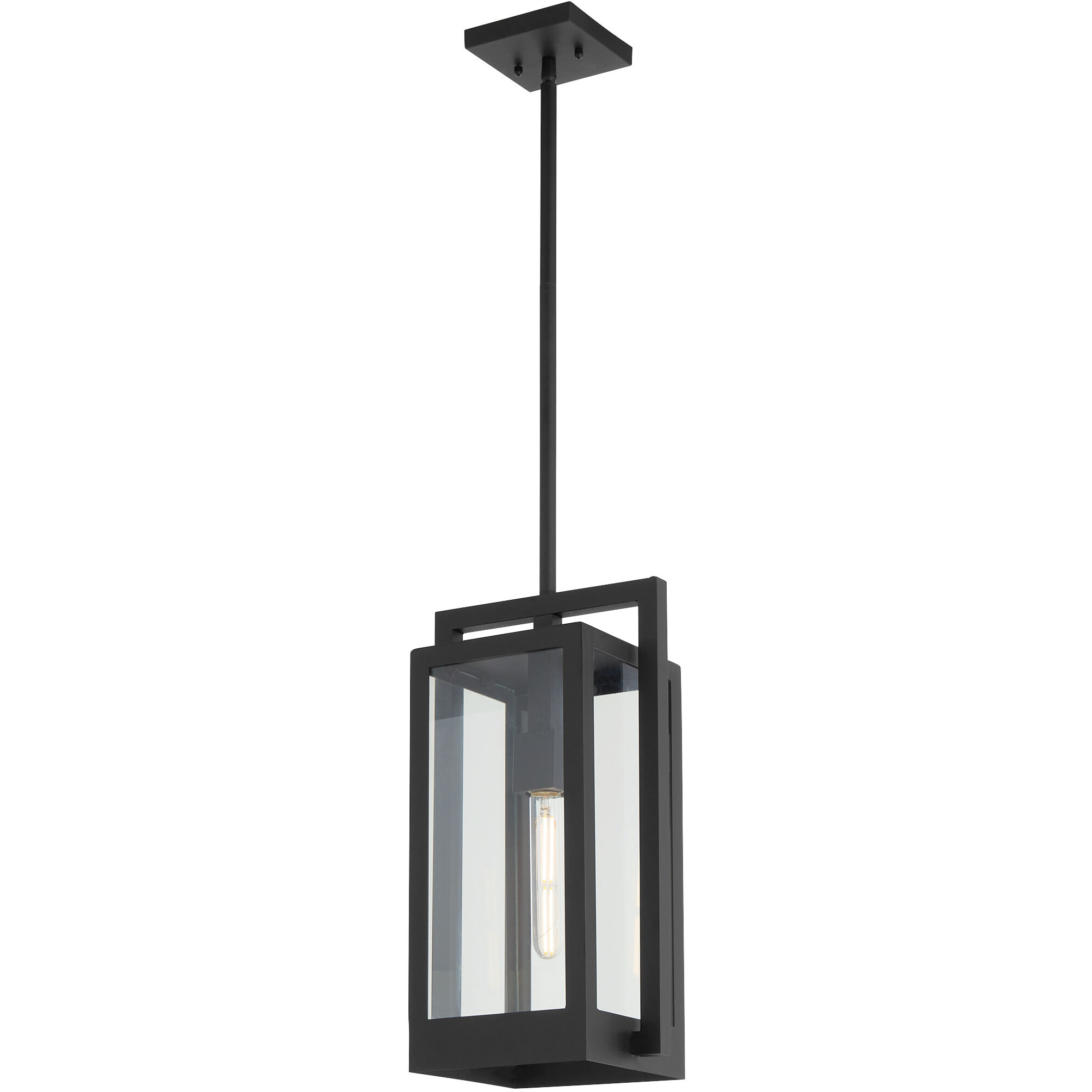 Marco 1 Light 10 inch Textured Black Pendant Ceiling Light