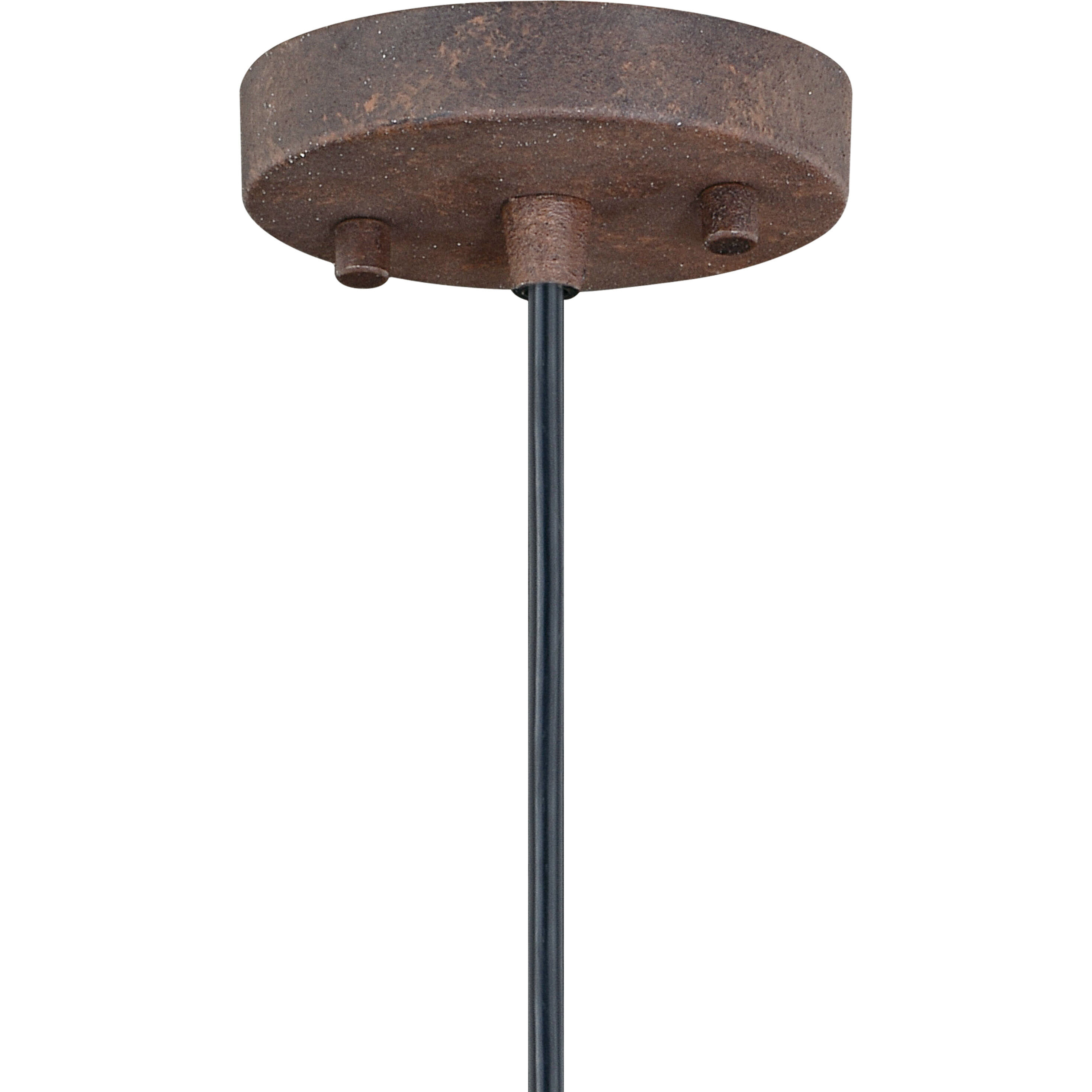 Milone LED 5 inch Textured Rustic Bronze Mini Pendant Ceiling Light