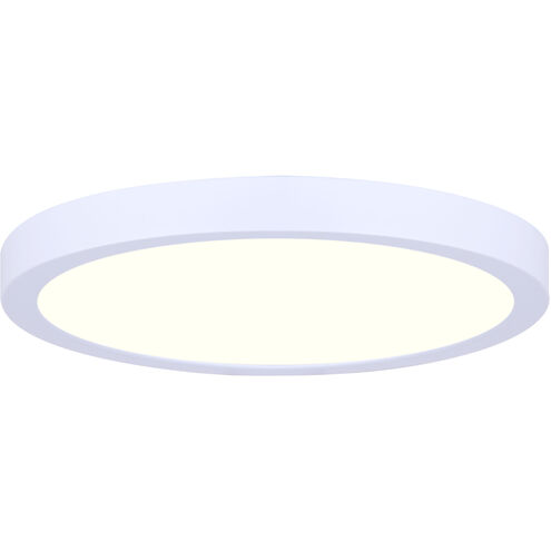 Low Profile LED 7 inch White Disk Light