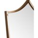 Antioch 52 X 24 inch Brass Mirror
