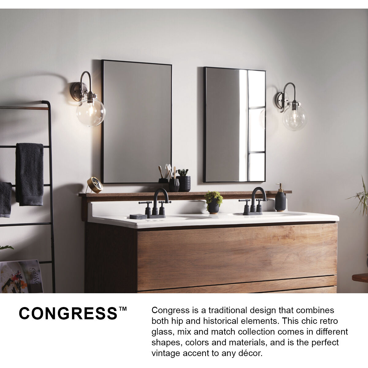 Hinkley congress vanity light store