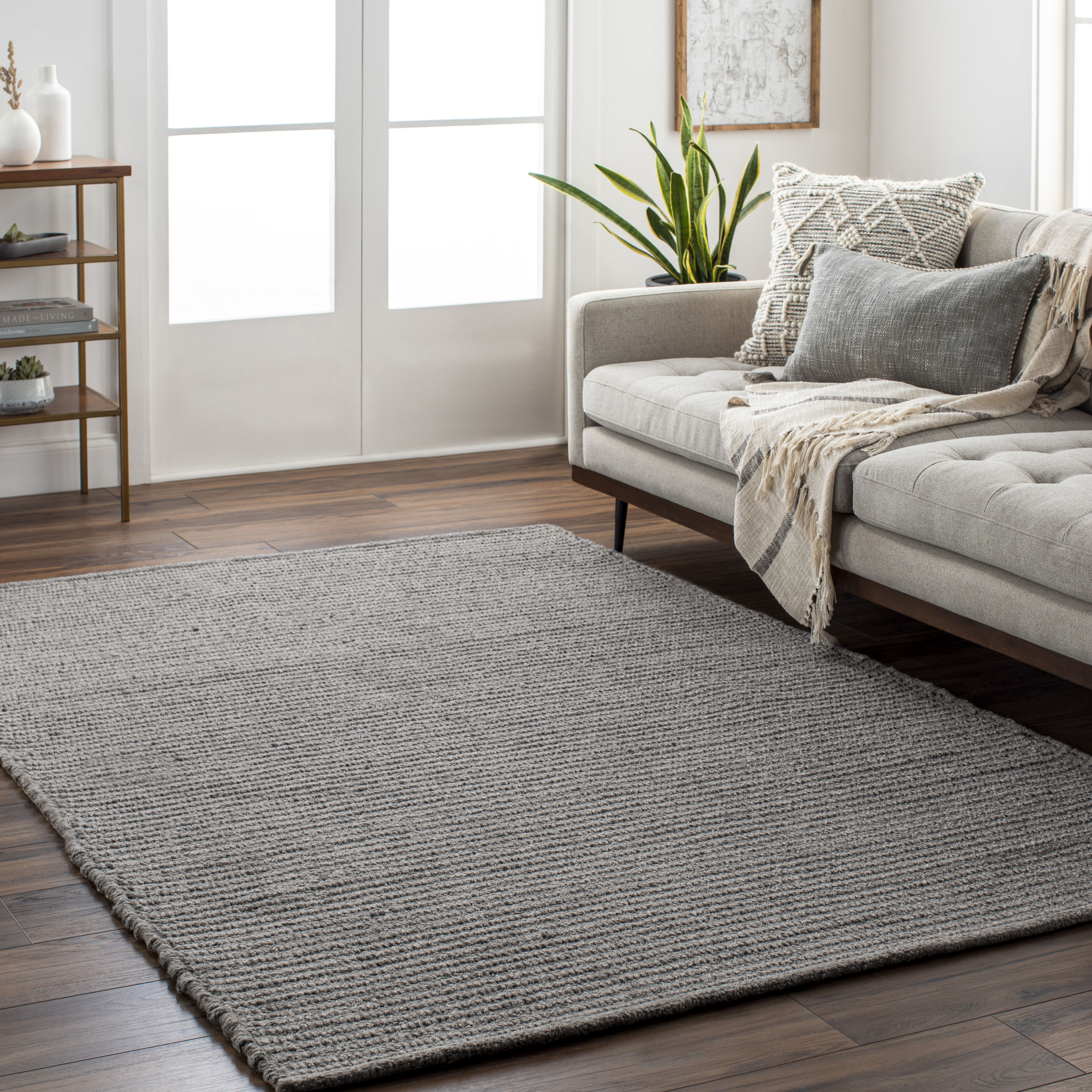 Azalea 168 X 120 inch Medium Gray Rug in 10 x 14, Rectangle