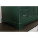 Americana 42 X 21.5 X 35 inch Green Vanity Sink Set