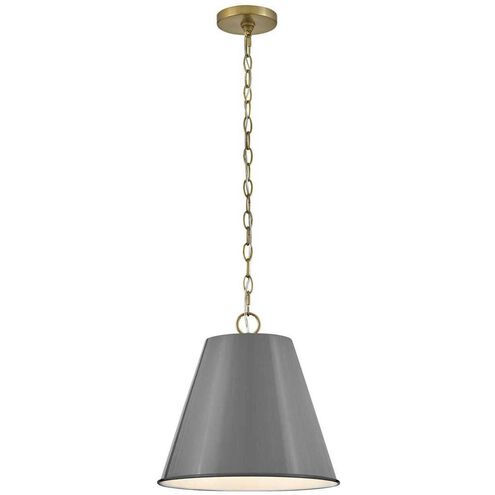 Blake LED 14 inch French Gray Pendant Ceiling Light