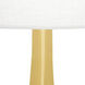 Jasmine 31 inch 150 watt Sunset Yellow Table Lamp Portable Light