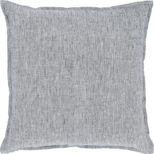 Oriana 20 inch White and Navy Pillow