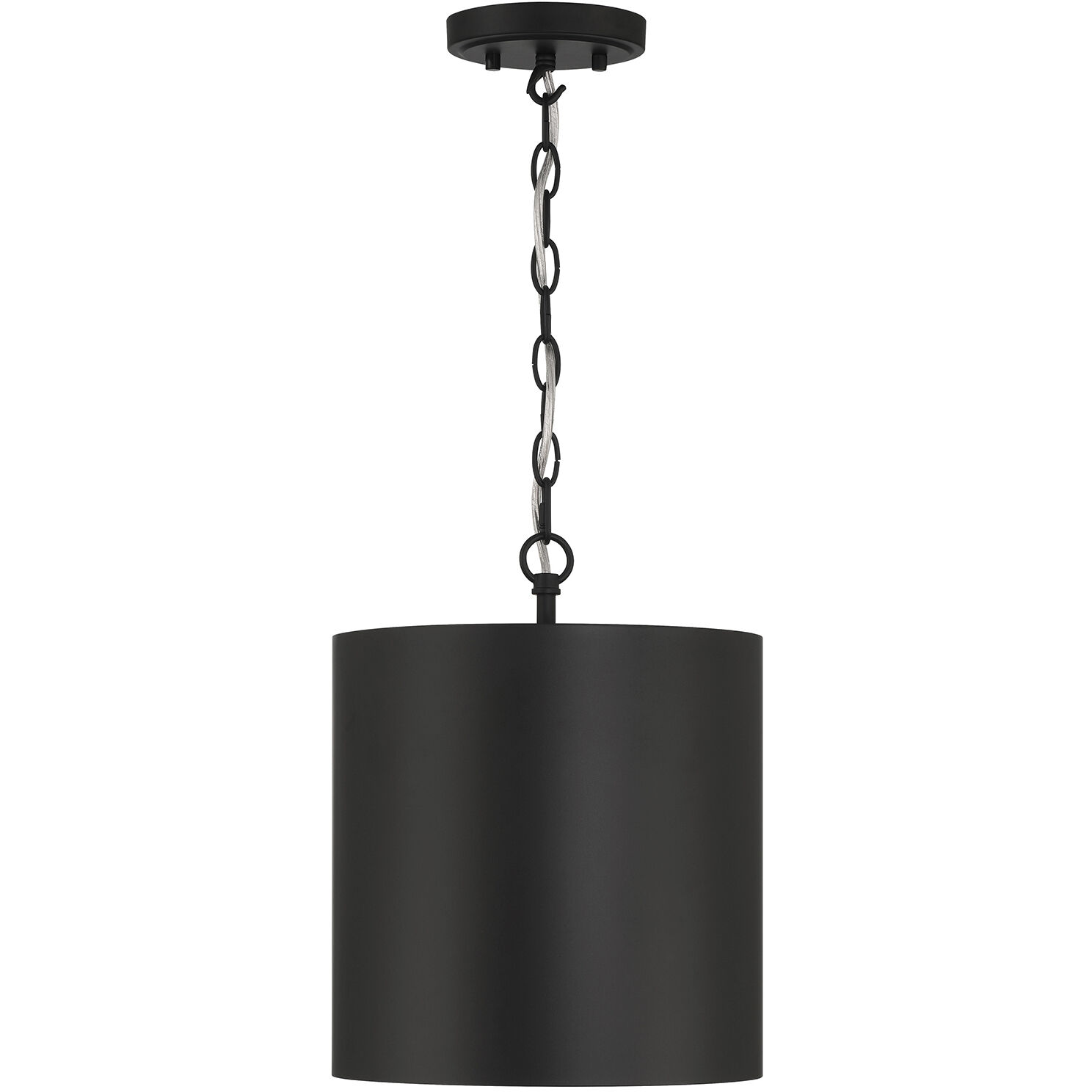 Knox LED 11 inch Matte Black Pendant Ceiling Light