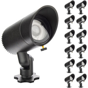 InterBeam 9 6 watt Black Accent Lighting in 2700K, Low Voltage Accent Light-Multi Pack, WAC Landscape