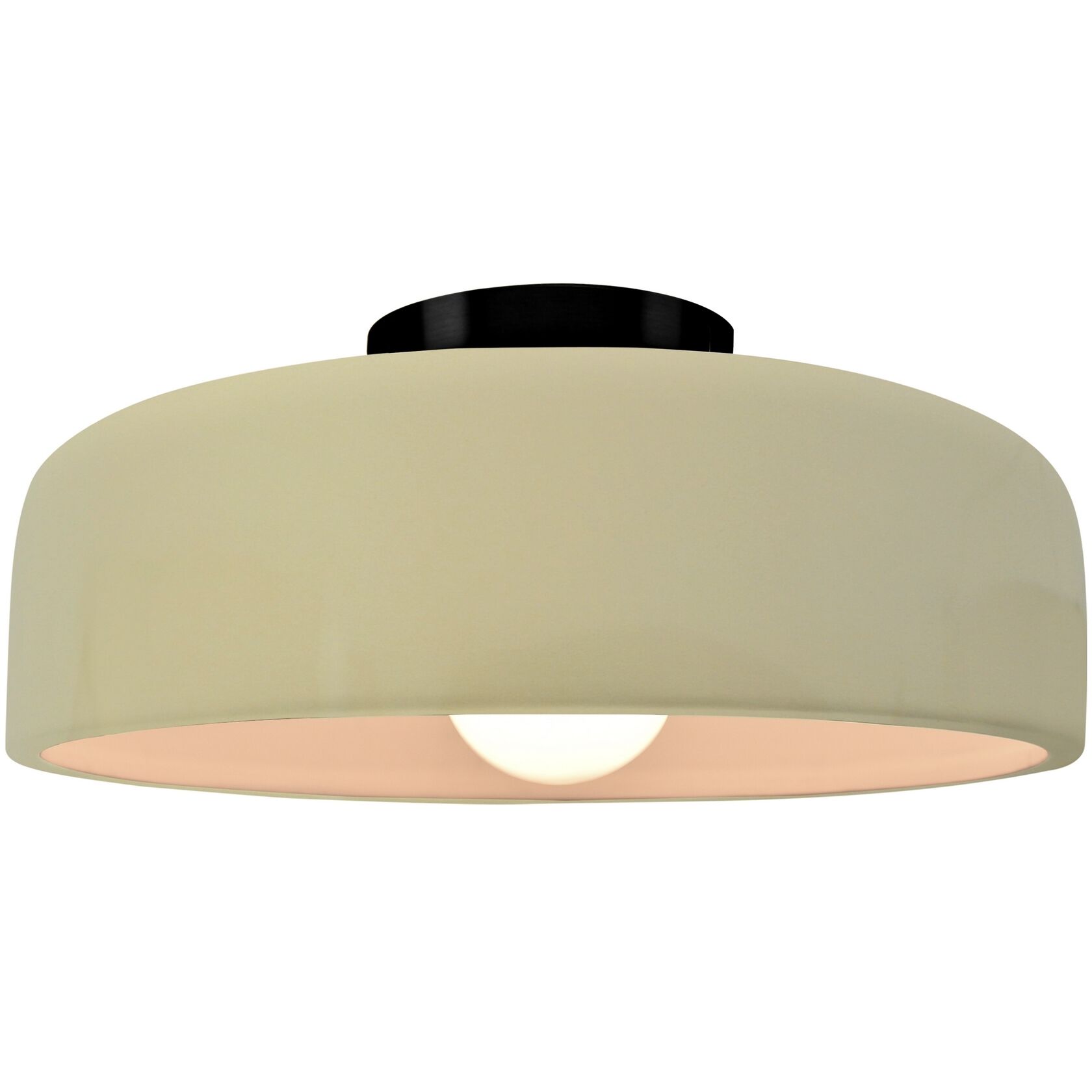 Radiance Collection - Spire Semi-Flush Ceiling Light, Form+Finish+Function