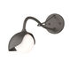 Brooklyn 1 Light 6 inch Dark Smoke and Oil Rubbed Bronze Long-Arm Sconce Wall Light in Dark Smoke/Oil Rubbed Bronze, Long-Arm