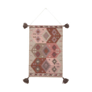 Adia Taupe/Beige/Eggplant/Blush/Camel/Charcoal Wall Hangings, Rectangle