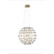 Canada LED 23.62 inch Gold Chandelier Ceiling Light