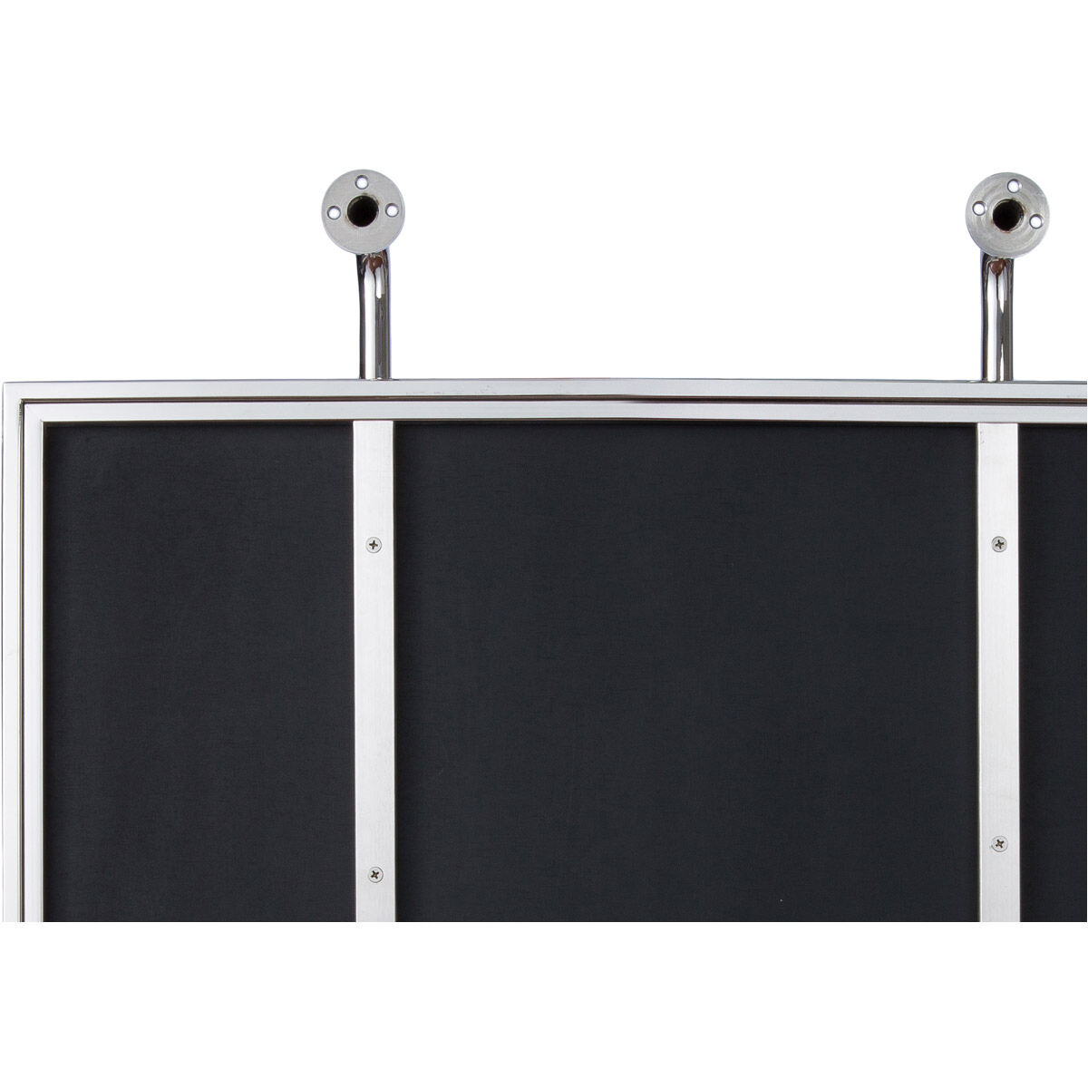 Tycho 33 X 26 inch Polished Nickel Wall Mirror, Varaluz Casa