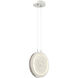 Iris 1 Light 12.00 inch Pendant