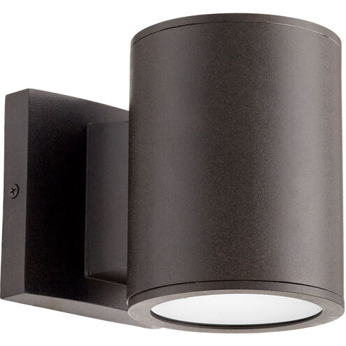 Cylinder 2 Light 4.38 inch Outdoor Wall Light