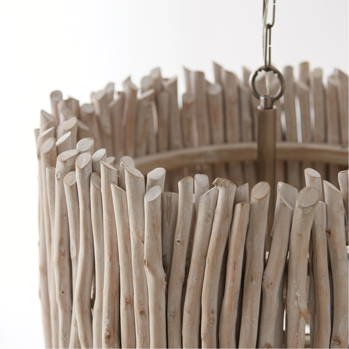 Cara 4 Light 25 inch Brushed Pewter Pendant Ceiling Light