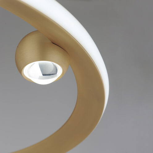 Nodes LED 24 inch Gold Ring Pendant Ceiling Light