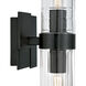 Stripe Sconce Wall Light in Matte Black