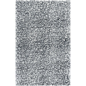 Rize 36 X 24 inch Light Silver Handmade Rug in 2 x 3