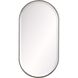 Vaquero 36 X 19 inch Polished Nickel Mirror, Small