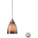 Perinton 1 Light 5 inch Satin Nickel Mini Pendant Ceiling Light