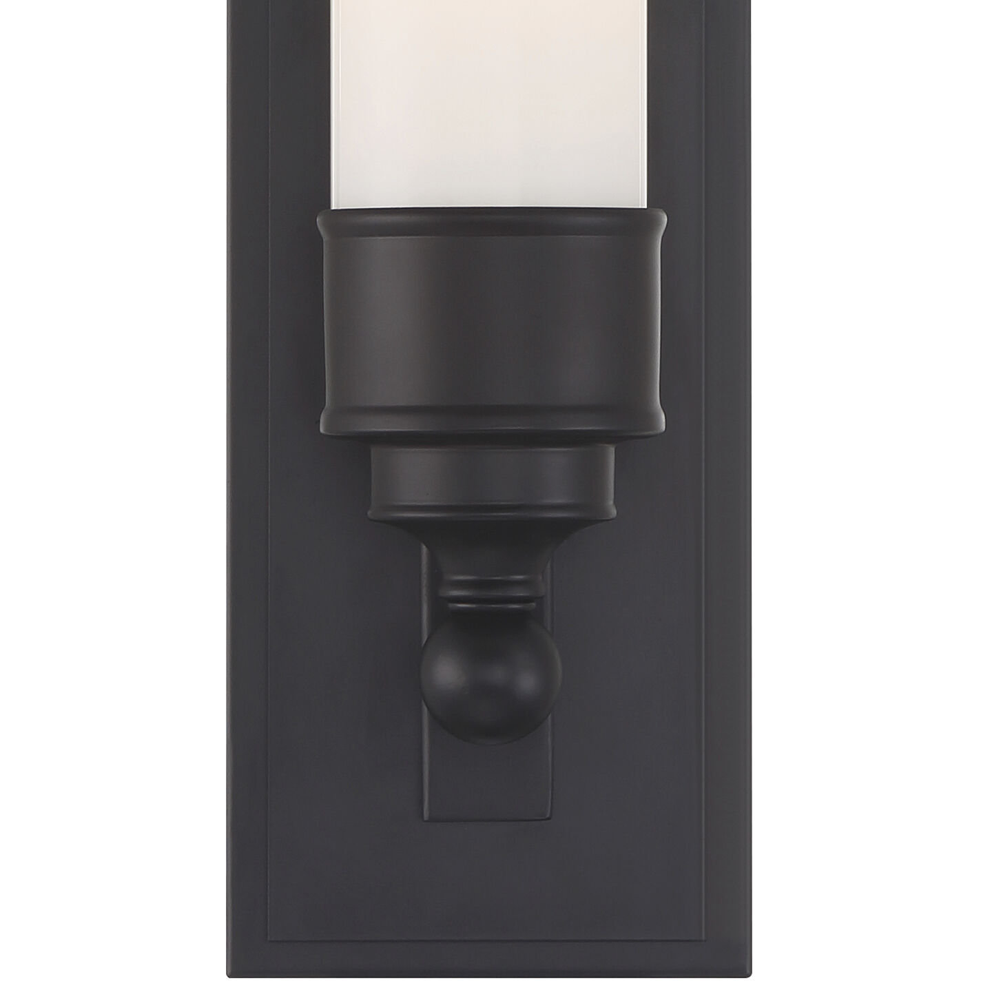 Wilcox Bath Sconce Wall Light in Matte Black