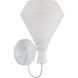 Jake LED 16.13 inch Glacier White Vanity Light Wall Light