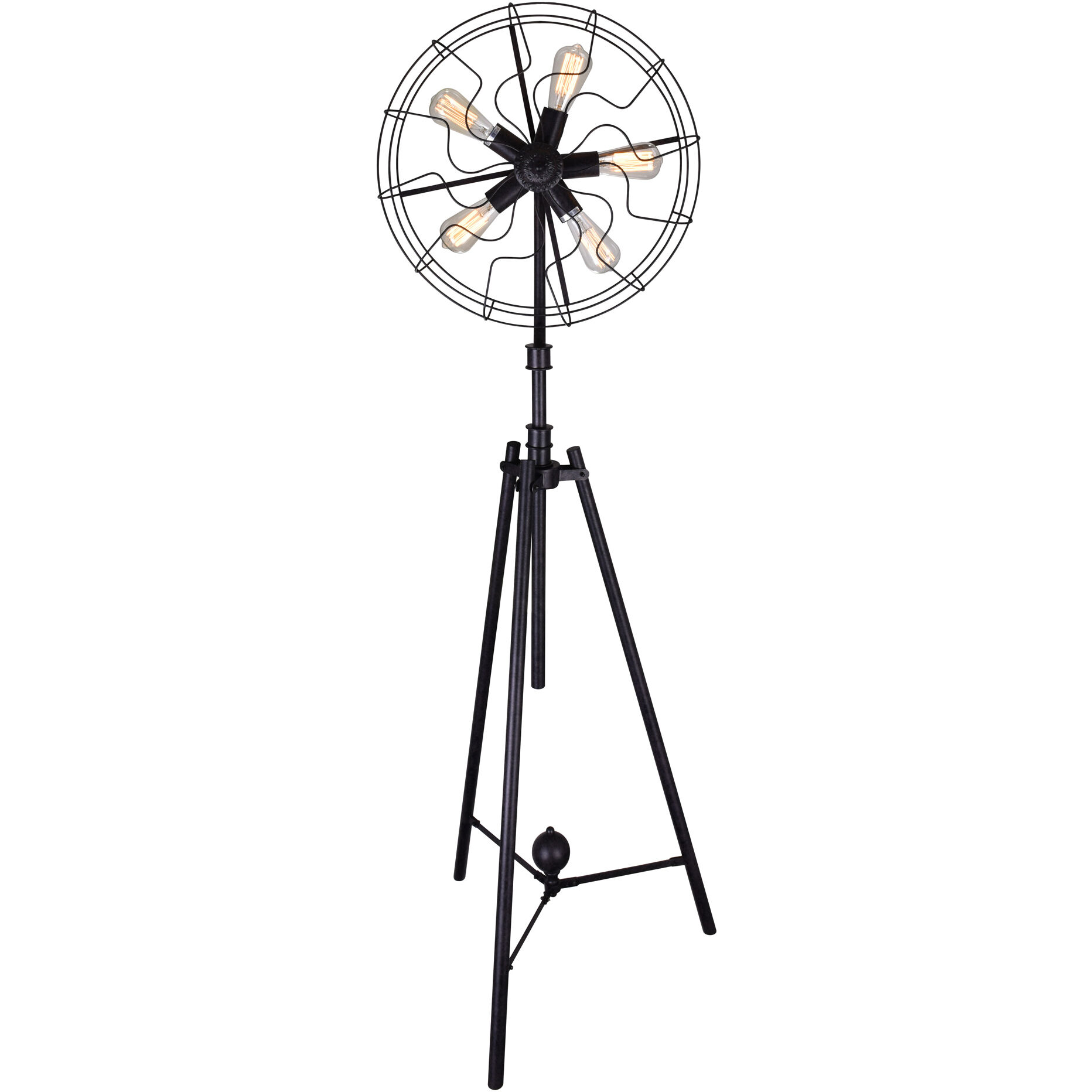 Pamela 68 inch 60.00 watt Rust Floor Lamp Portable Light