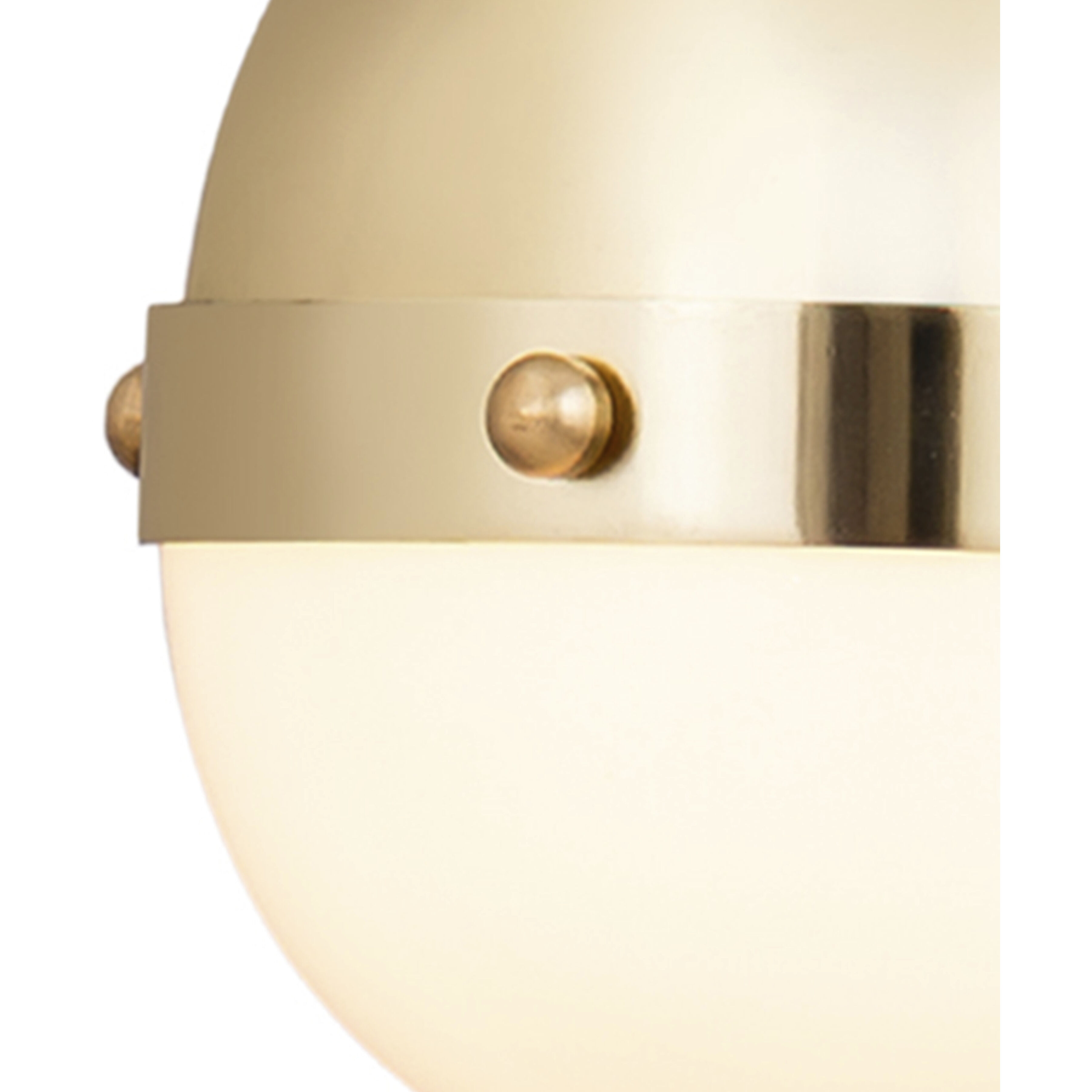 Harmelin 1 Light 7 inch Satin Brass Mini Pendant Ceiling Light