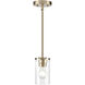 Verlana 1 Light 5 inch Modern Gold Pendant Ceiling Light