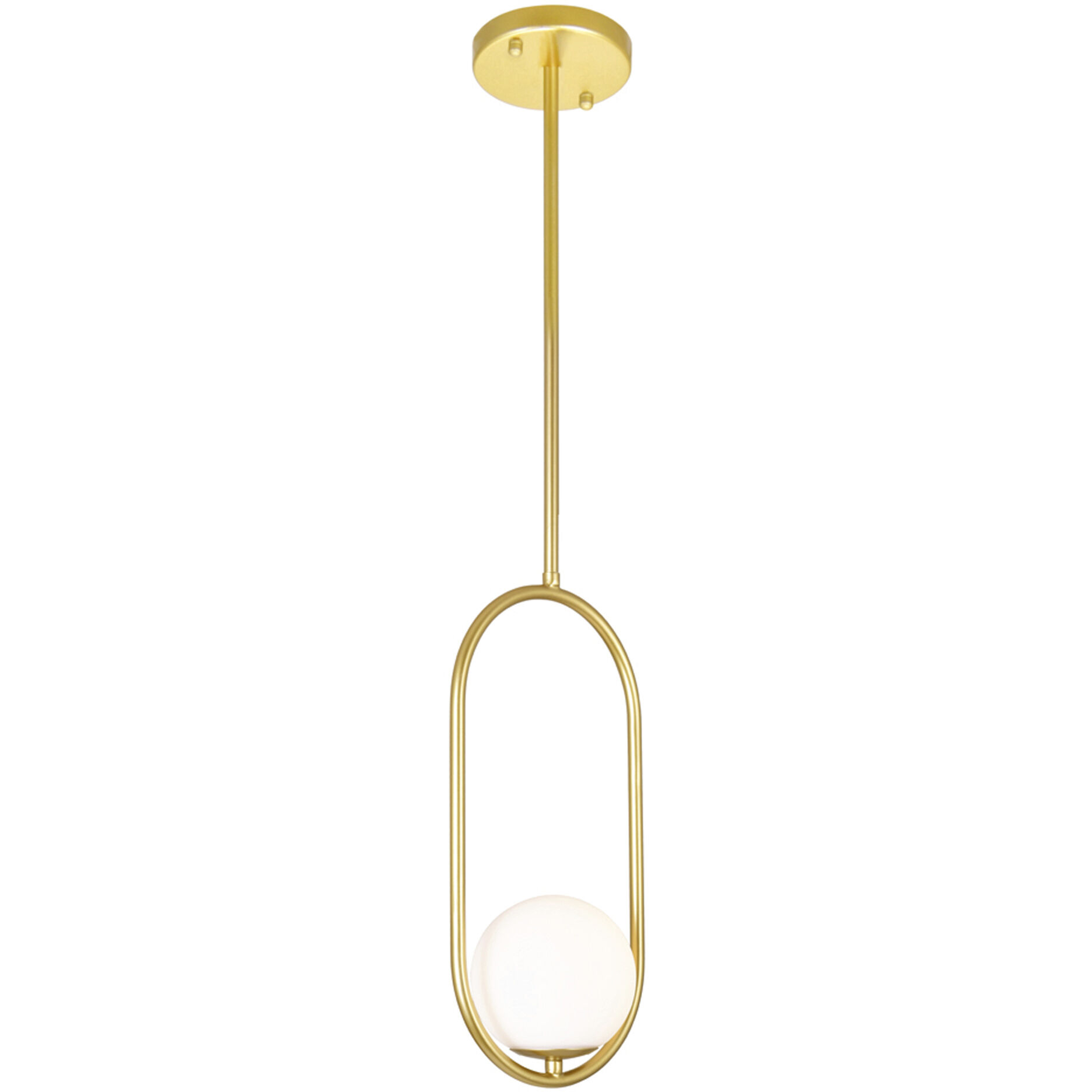 Celeste LED 8 inch Medallion Gold Down Mini Pendant Ceiling Light