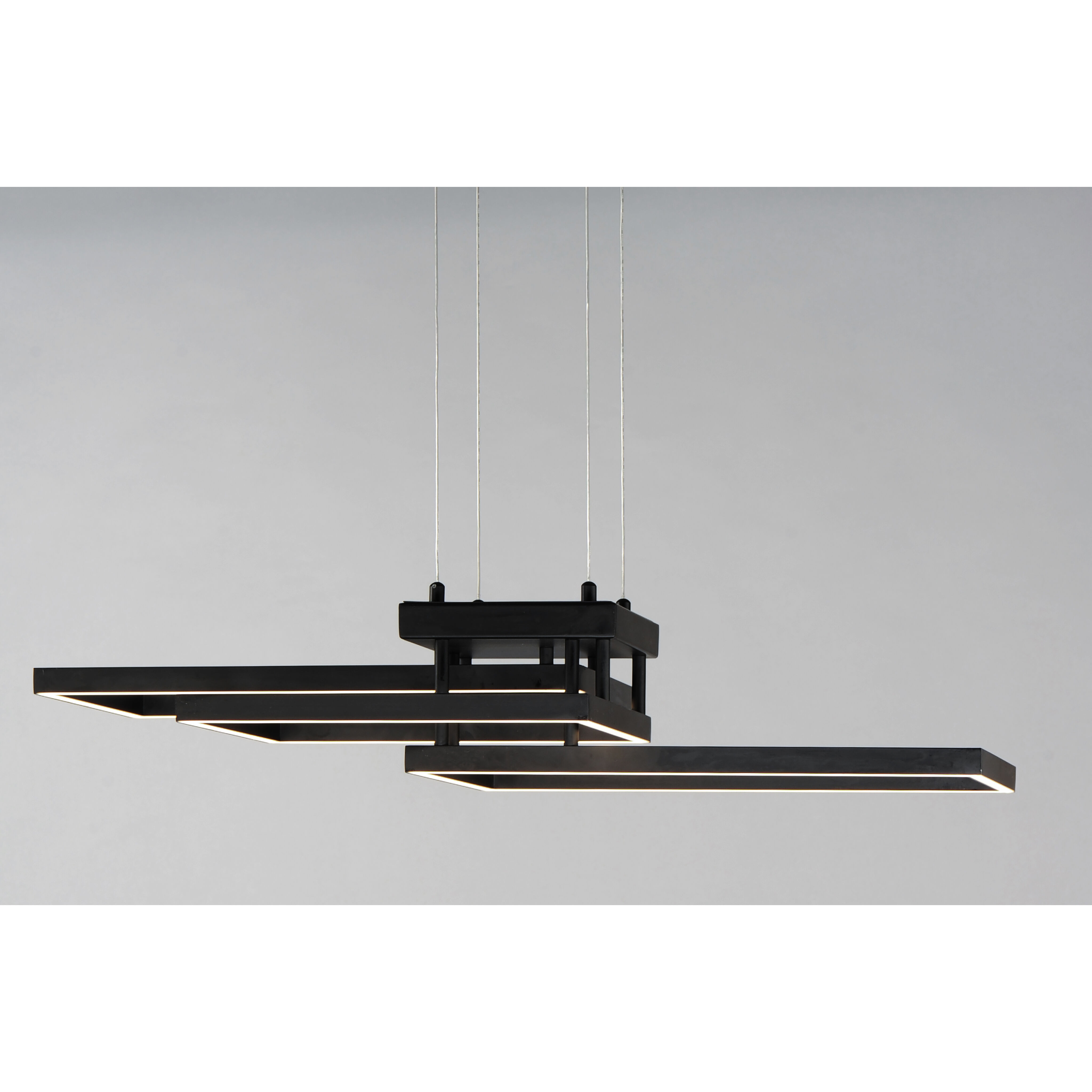 Traverse LED LED 23.5 inch Black Multi-Light Pendant Ceiling Light