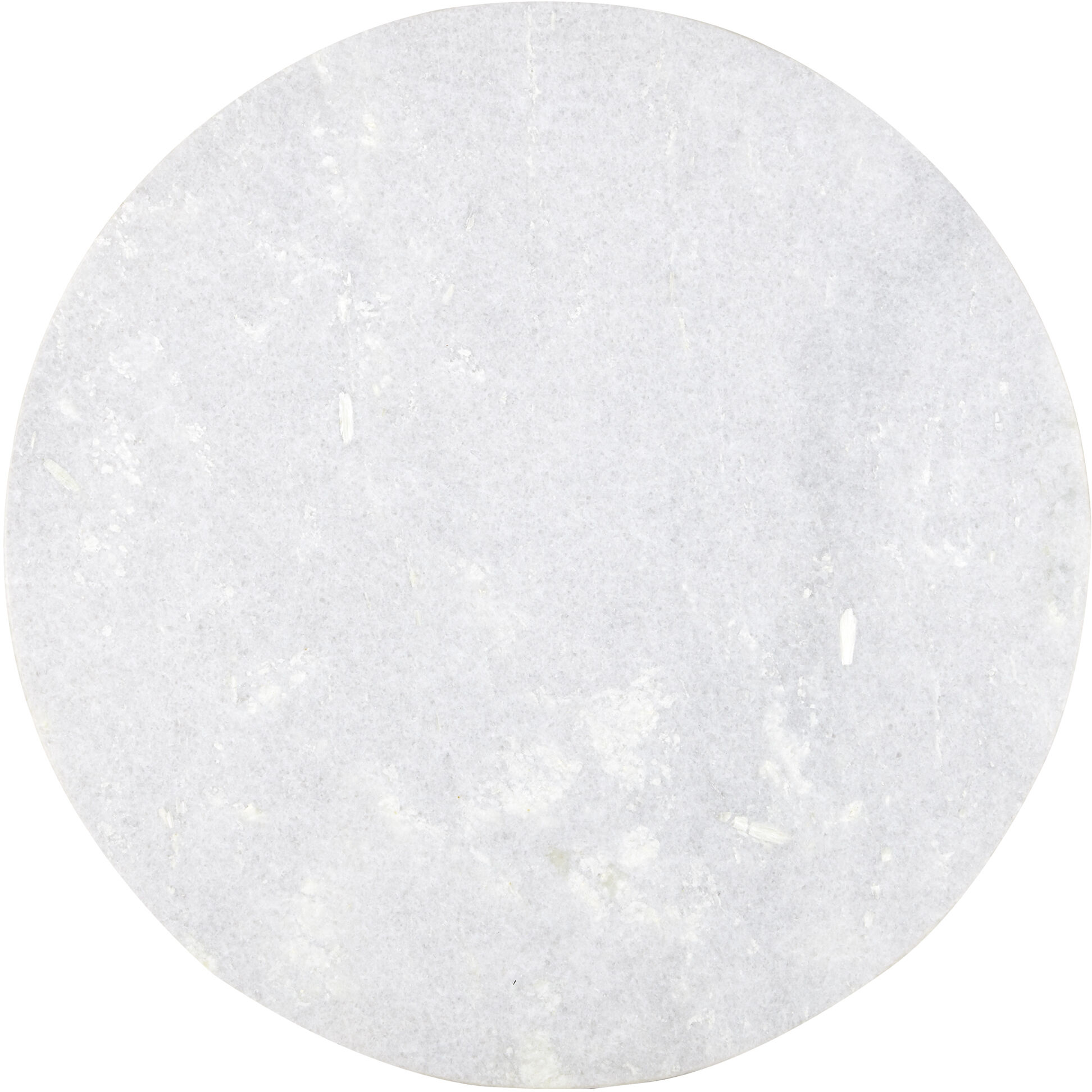 Kira 35.75 inch White and Antique Brass Cocktail Table