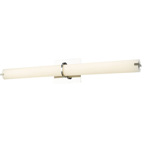 Squire LED 26.37 inch Chrome Bath Vanity Light Wall Light