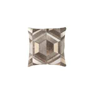 Lycaon 18 X 18 inch Taupe Pillow Kit, Square