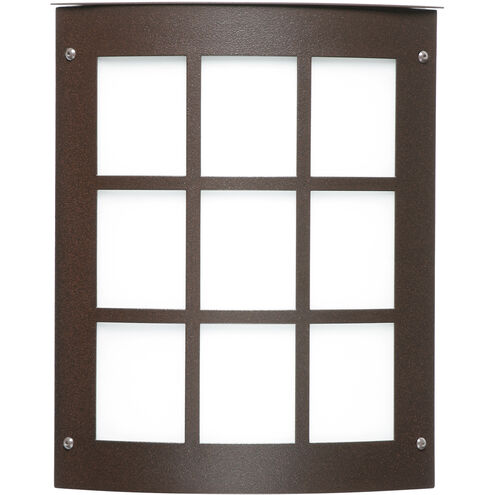 Moto 8 LED 10.25 inch Bronze Outdoor Sconce