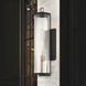 Cara 1 Light 27.5 inch Legacy Brass and Dark Matte Black Outdoor Wall Sconce