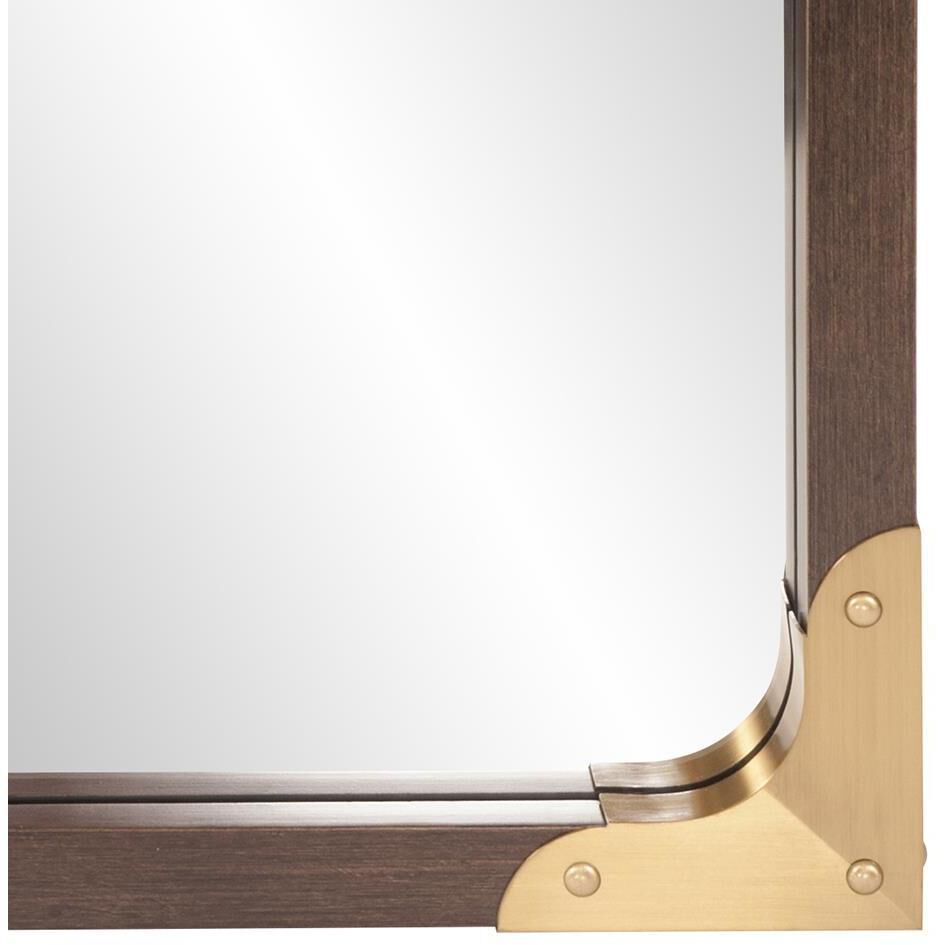 Rogers 60 X 24 inch Walnut Mirror