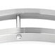 Clarion 1 Light 14 inch Brushed Nickel Flush Mount Ceiling Light
