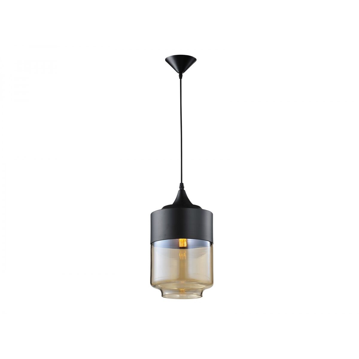 Robertson Blvd. 1 Light 7 inch Black Pendant Ceiling Light