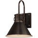 Telluride 1 Light 15 inch Oriental Bronze Outdoor Wall Mount