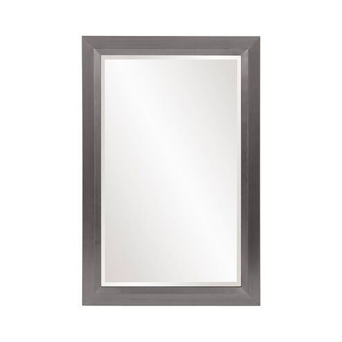 Avery 42 X 28 inch Glossy Charcoal Wall Mirror