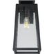 Salford 1 Light 17 inch Matte Black Exterior Wall Sconce