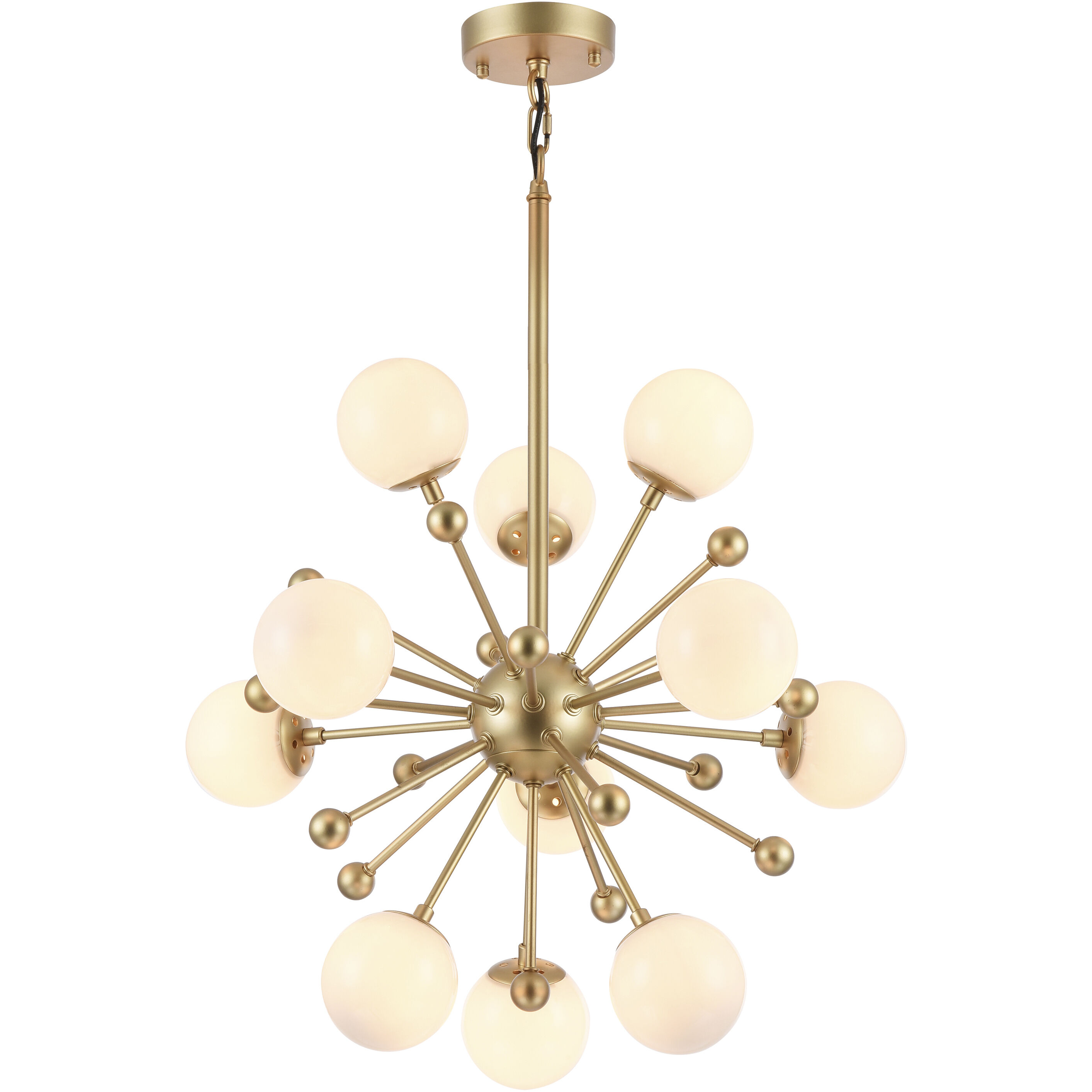Canada 11 Light 23.6 inch Gold Chandelier Ceiling Light