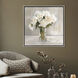 White Flower Bouquet White and Multi and Green and Brown Canvas, Propac