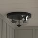 Toledo LED 13 inch Matte Black Flush Mount Ceiling Light
