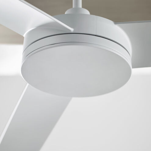 Cirque 56 inch Matte White Ceiling Fan