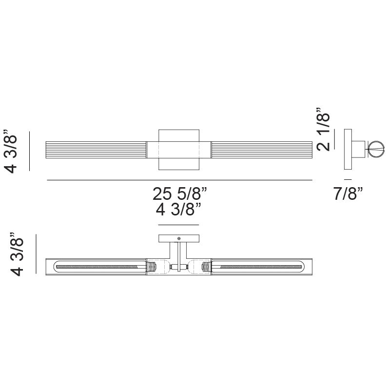 Odelle Wall Sconce Wall Light in Black