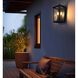 Richmond 3 Light 16 inch Black Outdoor Wall Sconce